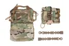 Taktyczna apteczka zrywana z panelem Molle - Multicam